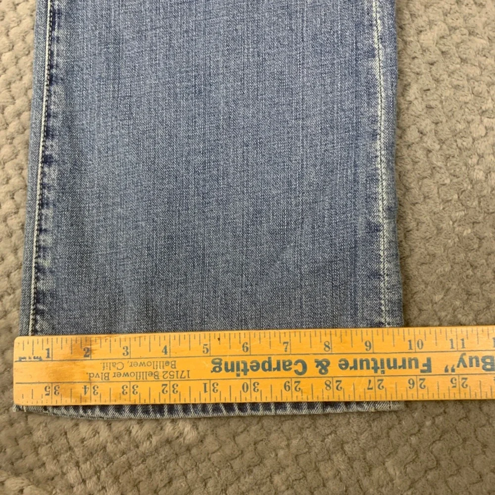 7 For All Mankind Bootcut Jeans Mens 36 Light Wash 100% Cotton JTA520935